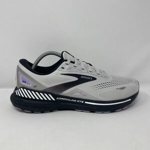 Brooks Adrenaline GTS 23 Women's Size 11 Wide D Gray Black Purple Sneakers